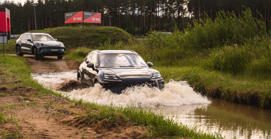 Новый Porsche Cayenne Coupé Electric впервые представлен в Латвии