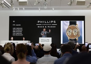 Phillips установил абсолютный рекорд в истории часовых аукционов, продав часы более чем на $235 млн за полгода