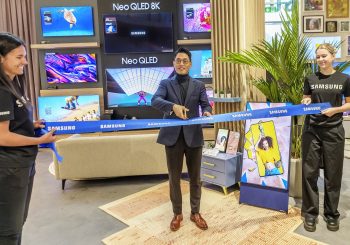 Samsung открыл в Риге самый инновационный и современный концептуальный магазин