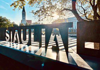 Шяуляй – город солнца и стрельца