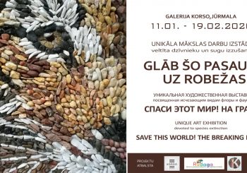 В Юрмале откроется уникальная выставка «Спаси этот мир»