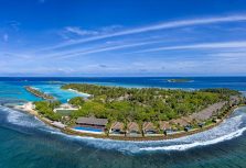 Встреча 2023 года в Sheraton Maldives Full Moon Resort & Spa