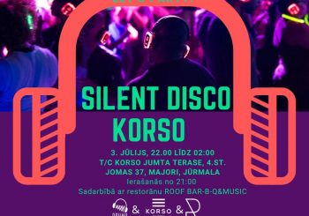 SILENT DISCO KORSO: дискотека в юрмальском стиле
