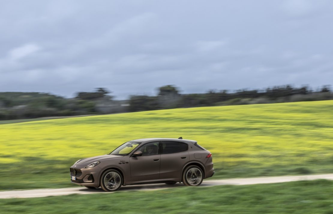 Maserati Grecale Folgore. Электрификация и стиль