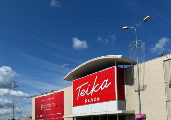 Новый торговый центр «Teika Plaza» откроет свои двери уже в августе