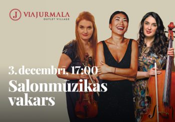 Вечер салонной музыки в Via Jurmala Outlet Village