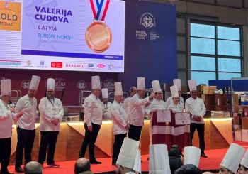 Команда латвийских поваров из Италии привезла золото