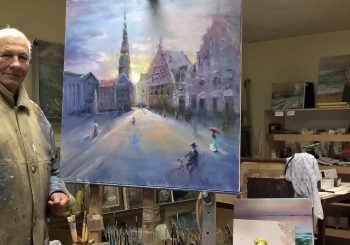 К 86-летию художника Юрия Зуева сняли фильм «Образы и настроения»