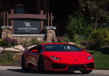 По городу на Lamborghini