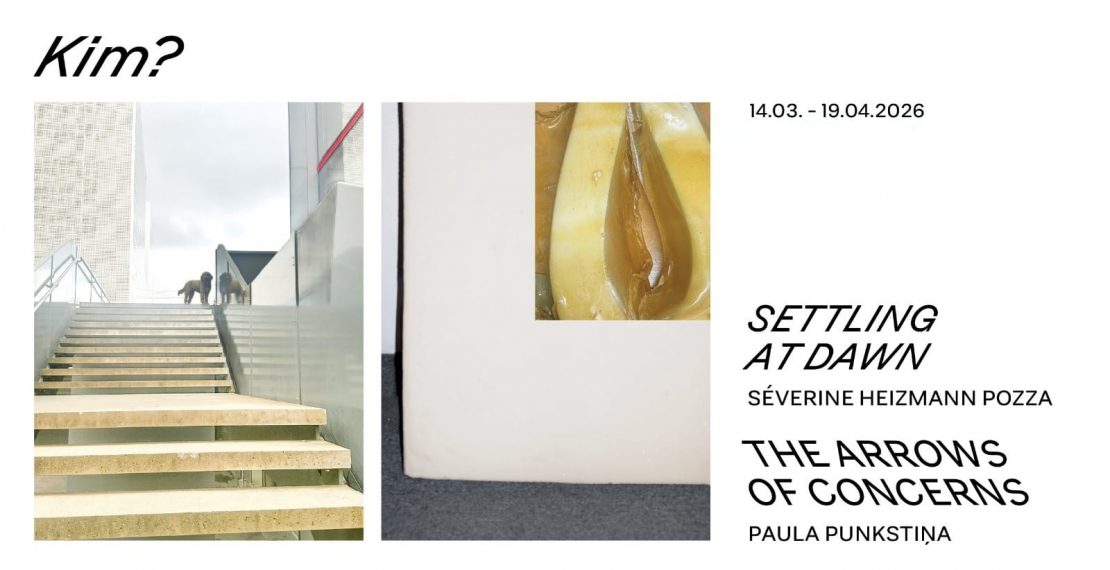 В Kim? открываются две персональные выставки: «Rūpju bultas» Паулы Пункстини и «Pierimt rītausmā» Северины Хайцмане-Поцы