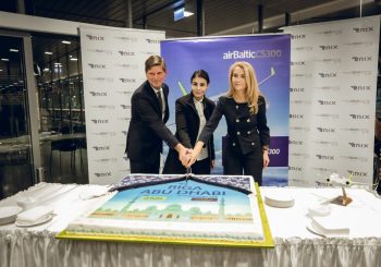 airBaltic отправил в Абу-Даби  свой первый рейс