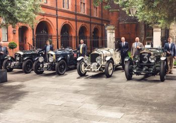 Команда Bentley Mulliner воссоздала культовое фото 1929 года — четыре Continuation Series отправляются на Le Mans Classic