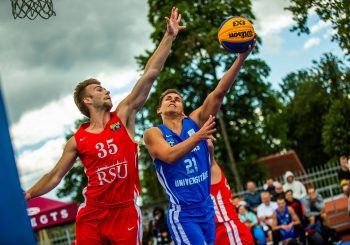 Праздник баскетбола 3×3 в торгово-развлекательном центре Akropole
