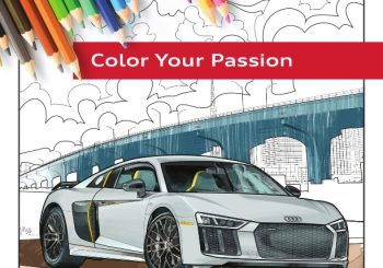 Audi предлагает раскраски для всей семьи