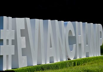 Стартовал 25-й по счет турнир по женскому гольфу Evian Championship