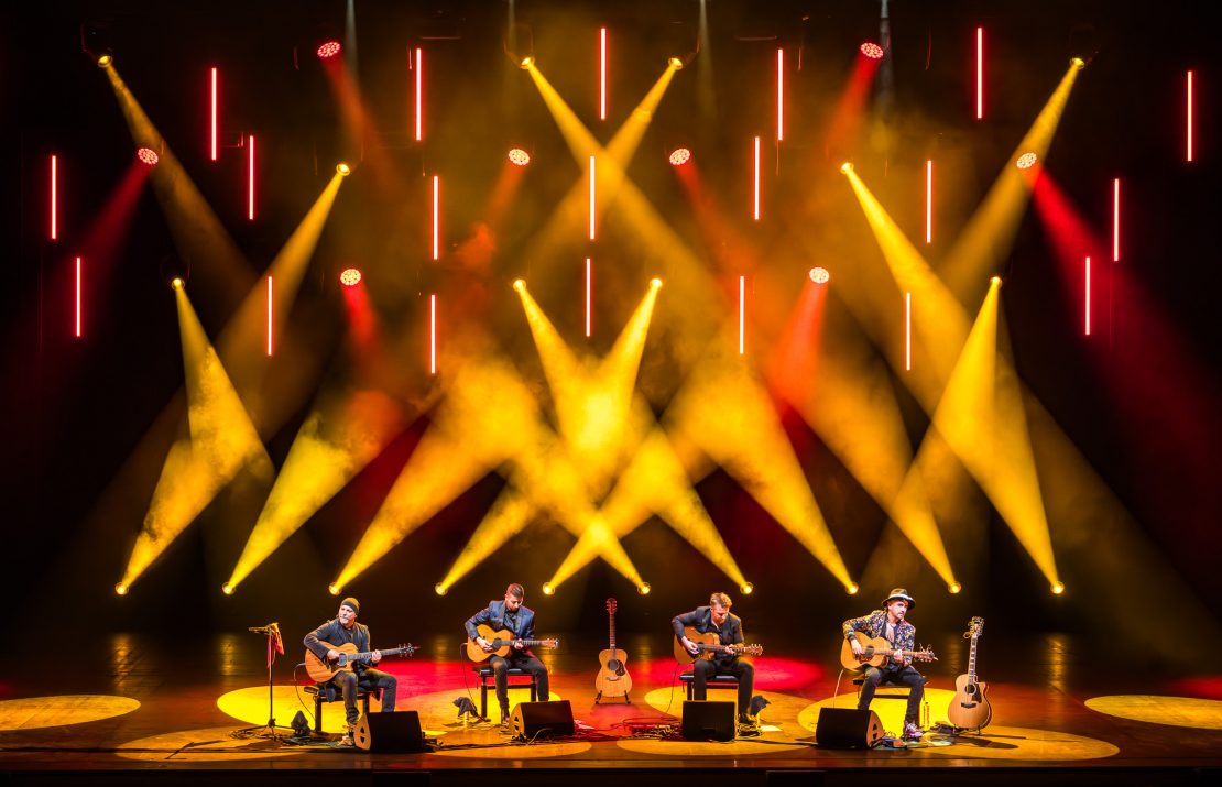 В Риге с большим концертом выступит итальянский гитарный квартет «40 Fingers»