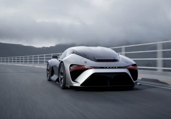 Опубликованы новые изображения электрического спорткара Lexus