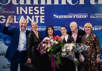 Овациями гостей открылся фестиваль «Summertime – приглашает Инесе Галанте»