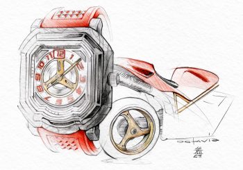 К 30-летнему юбилею легендарного мотоцикла Ducati 916 Gerald Charles и Ducati представили часы Maestro 4.0 Ducati 30° Anniversario 916