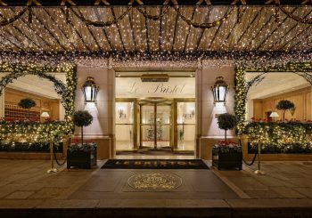 Рождественский pop-up в Le Bristol Paris