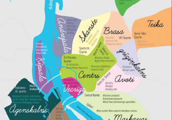 Запущен новый проект-путеводитель по районам и кварталам Риги Atklāj Rīgu * Reveal Riga