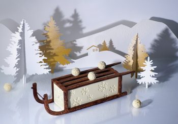 Рождественское полено от шеф-кондитера парижского отель-паласа Hôtel de Crillon, A Rosewood Hotel