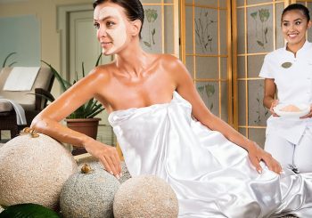 Улитками по лицу