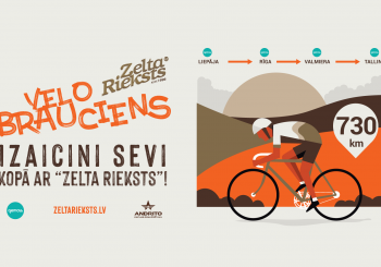 «Zelta Rieksts» приглашает всех желающих присоединиться к велопробегу